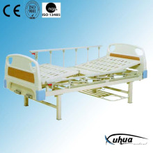 Zwei Funktionen Manuelles verstellbares Krankenhausbett (B-5)
